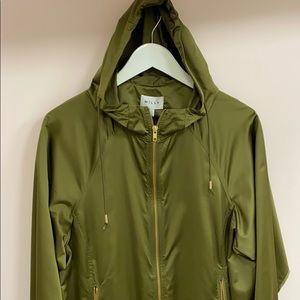 Milly Olive Anorak Coat
